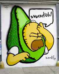 Avocad&#039;oh - Homer avokadossa