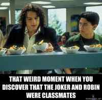 Weird moment