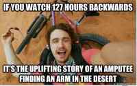 127 hours backwars