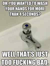 Scumbag faucet