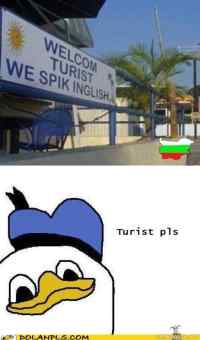 We spik inglish