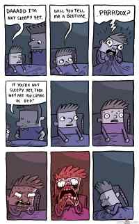 Bedtime paradox