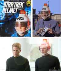 Spock helmet