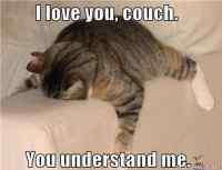 I love you couch