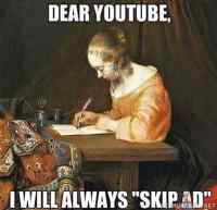 Dear youtube