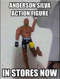 Anderson Silva - action figuuri