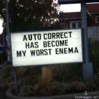 Auto correct