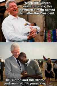 Bill Clinton ja Ugandan kaima