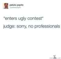 Ugly contest