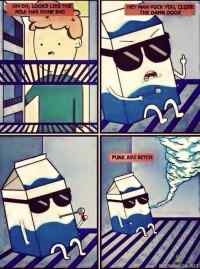 Milk gone bad