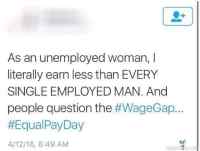 Equal pay  - Wtf?! 