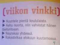 Viikon vinkki - Hetkinen?