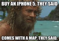 iPhone maps