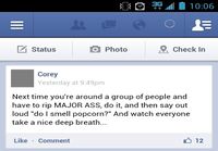 The popcorn prank