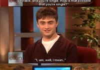 Daniel Radcliffe Ellenissä