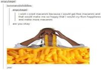 Crying macaroni