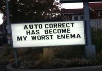 Auto correct