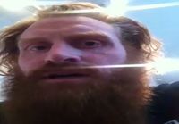 Kristofer Hivju gets a shave