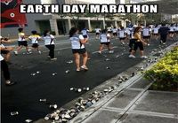 Earth day marathon