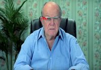 Elders react to google glass