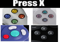 Press X