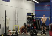 Sillävälin crossfit salilla