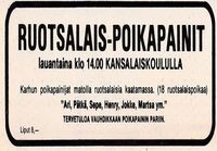 Ruotsalais-poikapainit