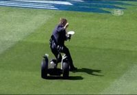 Rypeminen segwayhärvelin kanssa