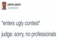 Ugly contest