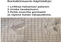 Kontaktimuovin käyttöohjeet