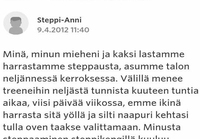 Steppaaminen kerrostalossa