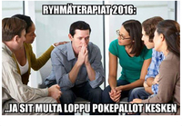 Ryhmäterapiat 2016