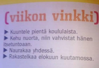 Viikon vinkki