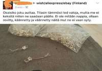 Kiinasta tilatut led-valot