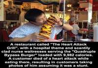 Heart attack grill