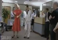 David Brent dances to dubstep