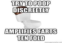 Scumbag toilet