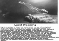 Lucid dreaming