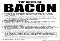 The rules of bacon