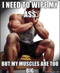 Bodybuilder problems