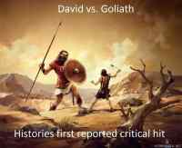 David vs. Goliath