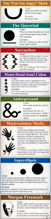 New punctuation marks