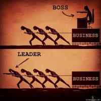 Boss or leader?