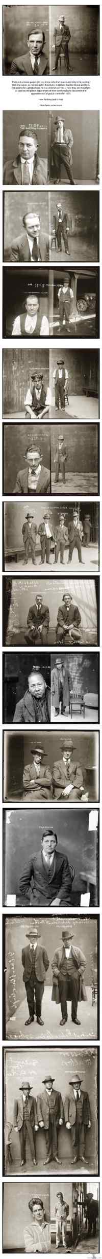 1920´s mugshots