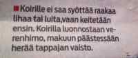 Koirien raakaruokinta - Tappajan vaisto herää teidänkin pikkuisella fifillä jos sille syötetään raakaa lihaa tai luita!