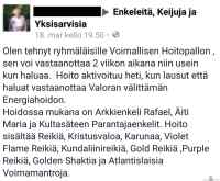 Voimallinen hoitopallo - Juuh okei?