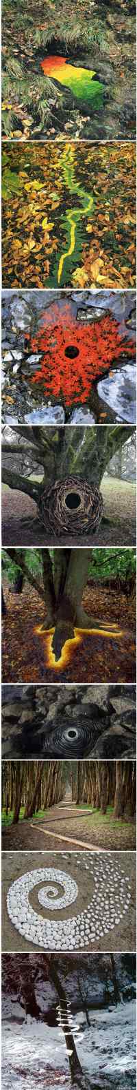 Taidetta maasta osa 2 - Toinen osa Andy Goldswortyn teoksia joissa hyödynnetään luontoa nerokkaasti