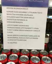 Kauppiaan viesti nuorisolle