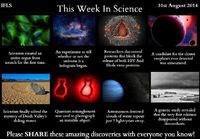 This week in science