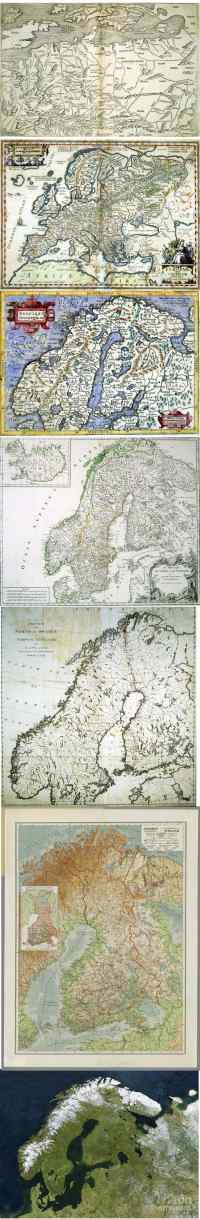 Suomen kehitys kartalla. - Suomen kartta on kehittynyt aikojen saatossa mm. karttamenetelmien kehittymisen myötä. Kokosin http://www.vanhakartta.fi/historialliset-kartat -sivustolta eri aikojen karttoja Suomesta. Jätin tähän karttojen nimet sivuston mukaan, joista ilmenee myös vuosiluku (käytä hakusanana tekijän nimeä niin löytyy).nn5 schedel 1493, n47 ortelius 1595 additamentum, n29 mercator 1607, n80 de vaugondy 1757, n75 acerbi 1802, nsuomenkartta1942 &nNasan satelliittikuva nykyaika